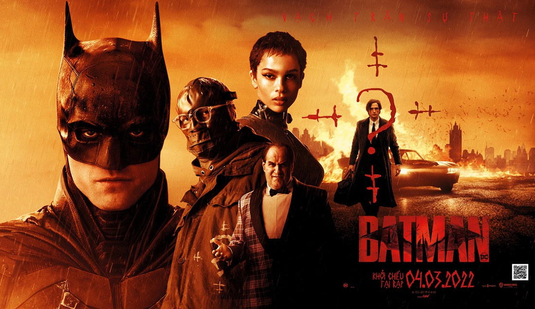Review phim The Batman: tìm về bản nguyên của người dơi